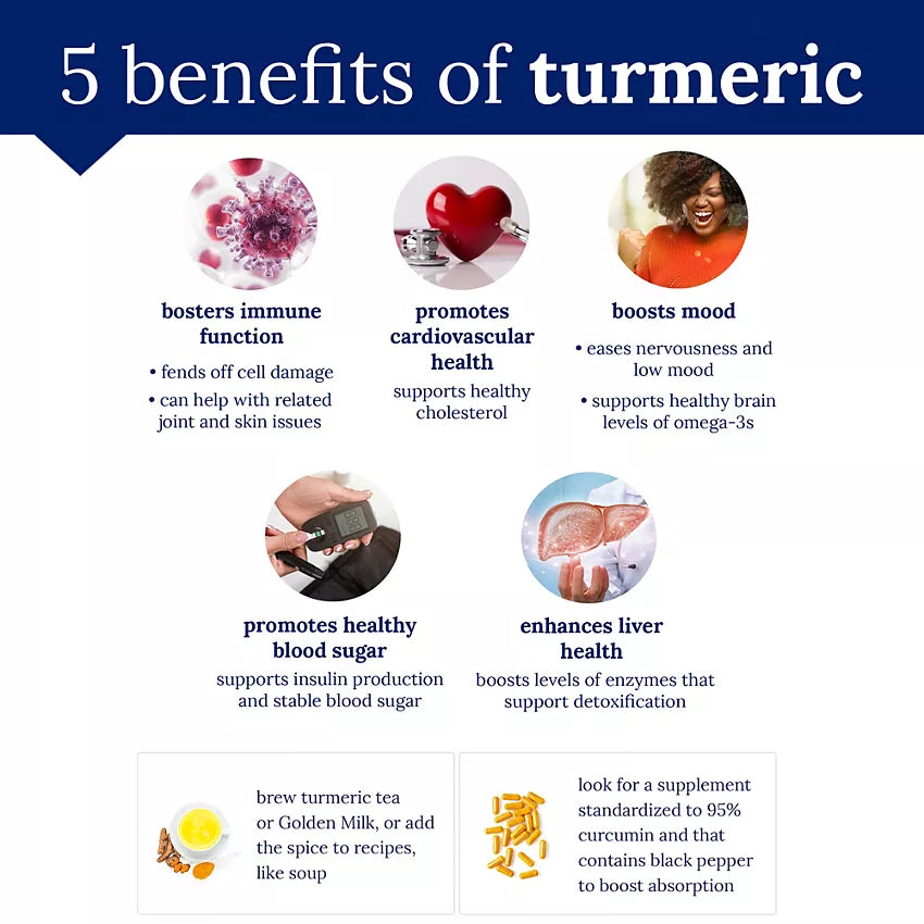 Garden of Life Organics Extra Strength Turmeric - Inflammatory Response with Black Pepper & Ginger (60 Vegan Tablets)