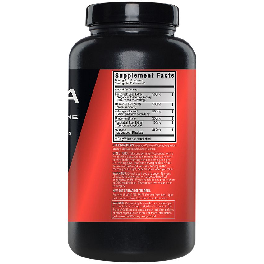JYM Supplement Science -Alpha Testosterone Support (180 Vegetarian Capsules)