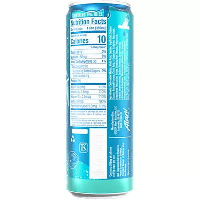 Alani Nu Energy Drink - Blue Slush by Whitney Simmons (12 Drinks, 12 Fl. Oz. Each)