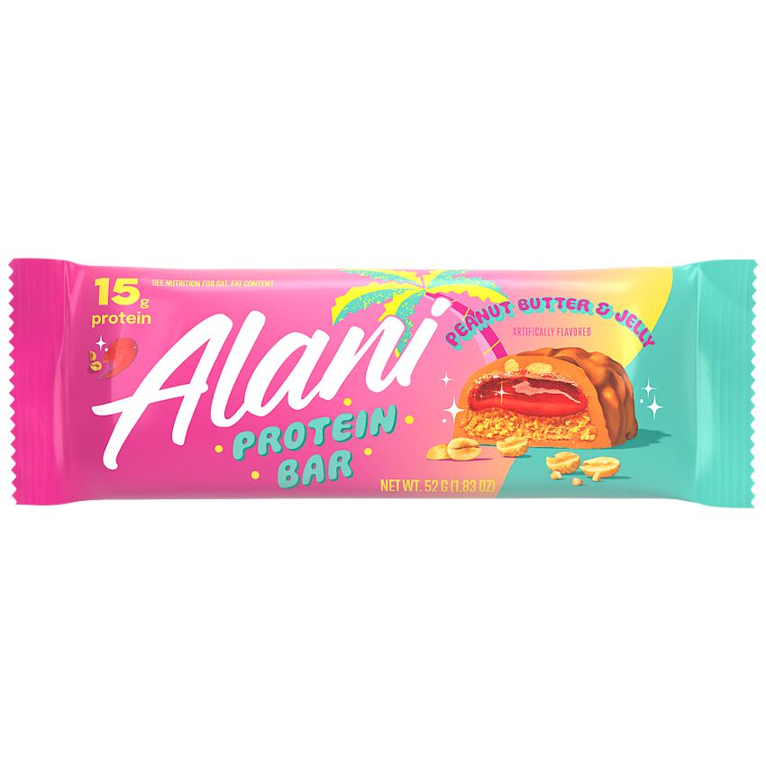 Alani Nu Protein Bar - Peanut Butter & Jelly (12 Bars)