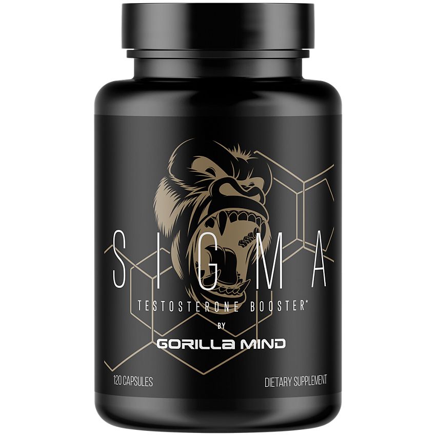 Gorilla Mind Sigma – Testosterone Booster (120 Capsules)
