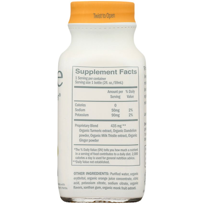 Dose- Dose for Your Liver Shot - Liver Health Support with Milk Thistle - Orange & Ginger (1 Shots, 2 Fl. Oz.)