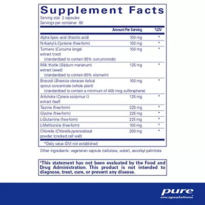 Pure Encapsulations Liver-G.I. Detox - Supports Liver & Gastrointestinal Detoxification (60 Capsules)