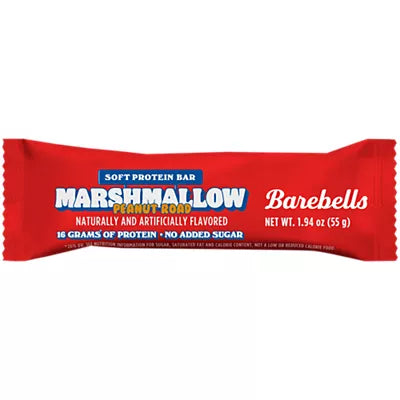 Barebells Soft Protein Bar - Marshmallow Peanut Road (12 Bars)