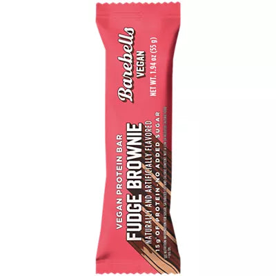 Barebells Vegan Protein Bar - Fudge Brownie (12 Bars)