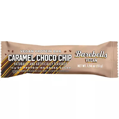 Barebells Vegan Protein Bar - Caramel Choco Chip (12 Bars)