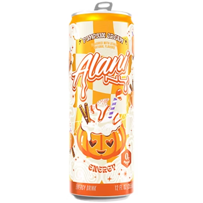 Alani Nu Energy Drink - Fall Favorites Variety Pack - Witch's Brew & Pumpkin Cream (12 Drinks, 12 Fl. Oz. Each)