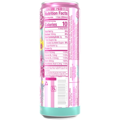 Alani Nu Energy Drink - Cotton Candy (12 Drinks , 12 Fl Oz. Each)