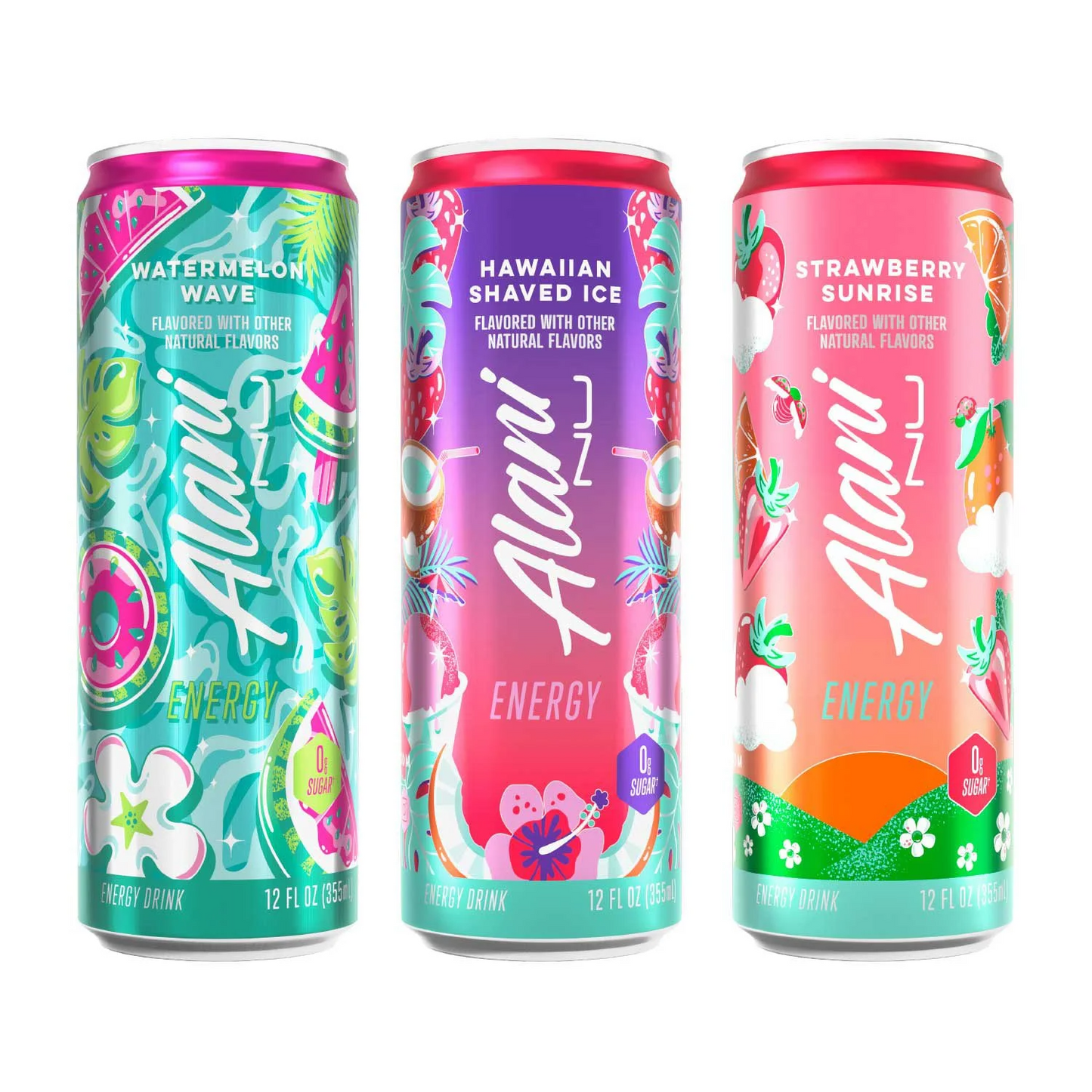 Alani Nu Energy Summer Variety Pack 12 fl.oz( 18 pack )