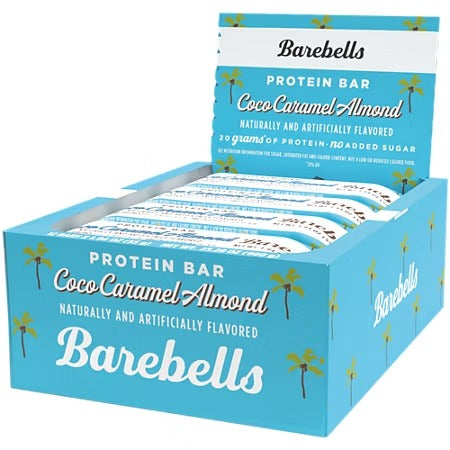 Barebells Protein Bar - 20g Protein - Coco Caramel Almond (12 Bars)