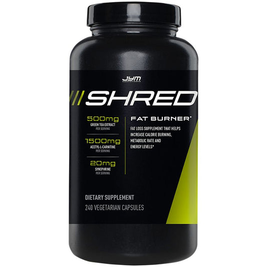 JYM Supplement Science - Shred Fat Burner (240 Vegetarian Capsules)