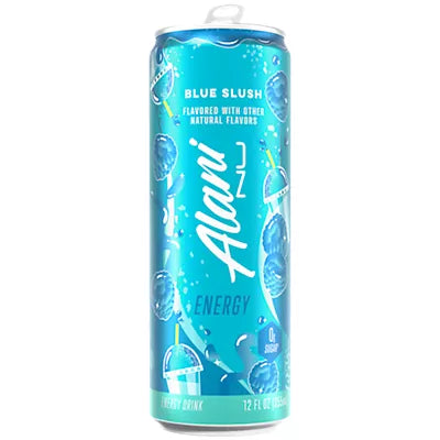 Alani Nu Energy Drink - Blue Slush by Whitney Simmons (12 Drinks, 12 Fl. Oz. Each)