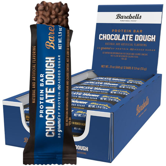 Barebells - Protein Bar - Chocolate Dough (12 Bars)