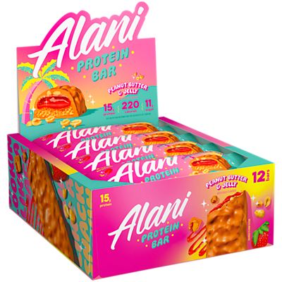 Alani Nu Protein Bar - Peanut Butter & Jelly (12 Bars)