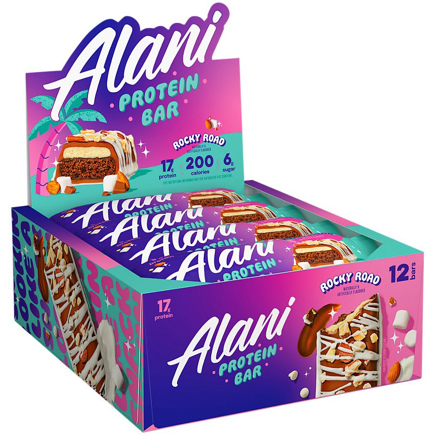 Alani Nu Protein Bar - Rocky Road (12 Bars)