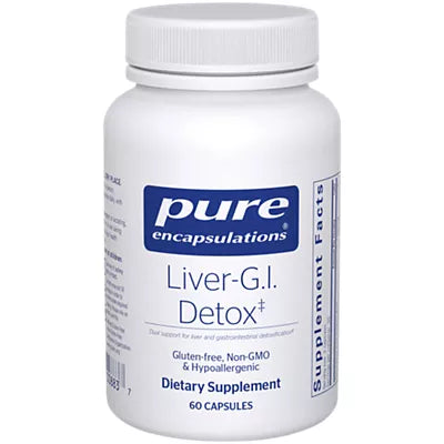 Pure Encapsulations Liver-G.I. Detox - Supports Liver & Gastrointestinal Detoxification (60 Capsules)