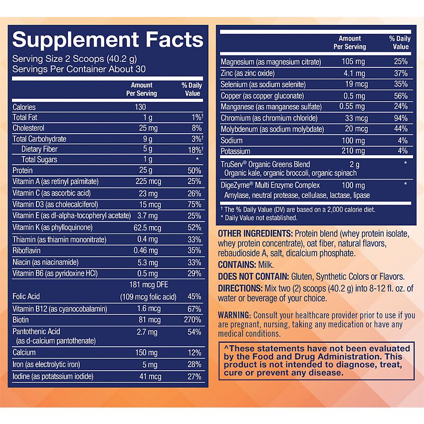 Whole Health RX GLP-1 Support Nutrient Powder – Vanilla (2.65 lbs./30 Servings)