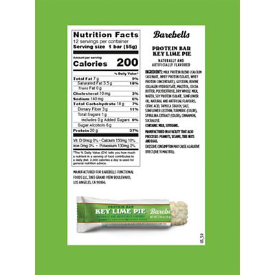 Barebells-New-Protein Bar - Key Lime Pie (12 Bars)