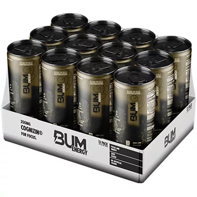 BUM Energy Drink - Hard to Kill Strawberry Lemonade (12 Drinks/12 Fl. Oz. Each)