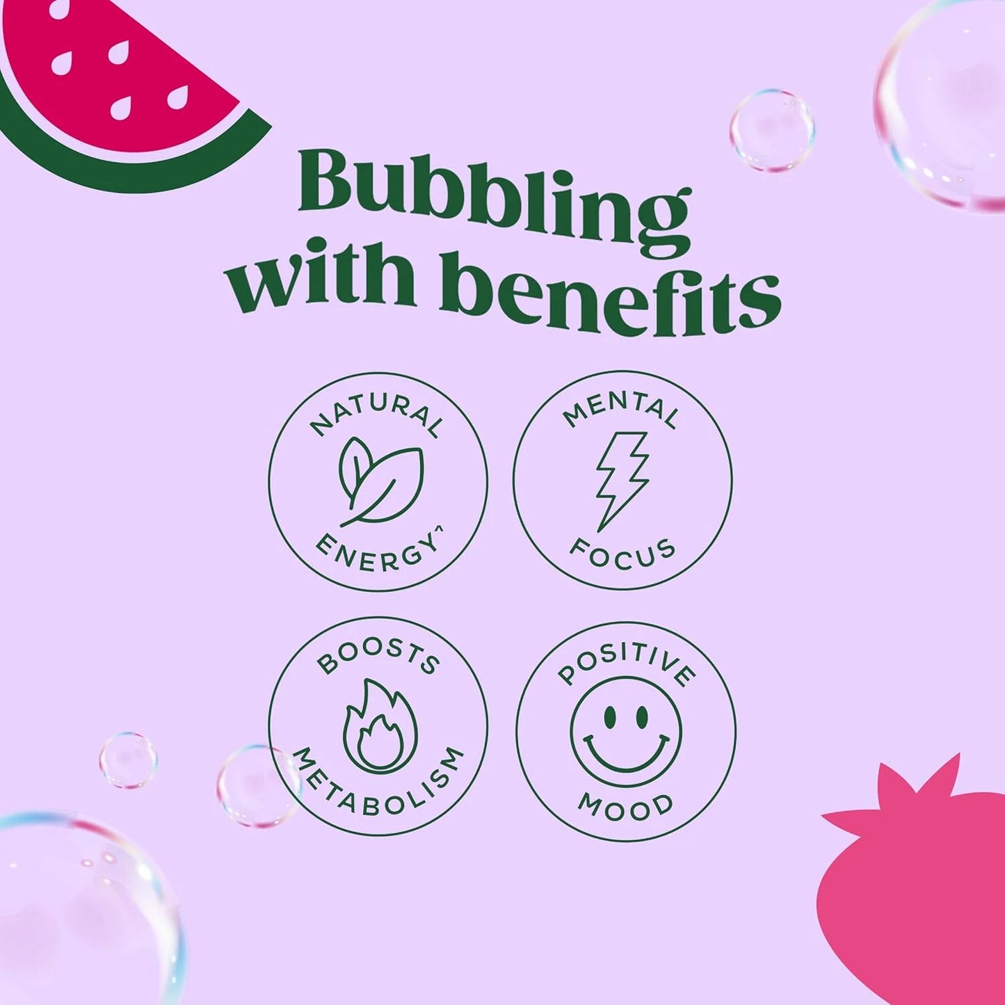 Bloom Greens- Bloom Sparkling Energy Strawberry Watermelon 12oz (Single Can)