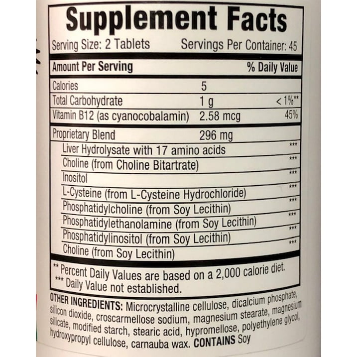 Liverite- Liver Aid Value Size Tablets (90 count)