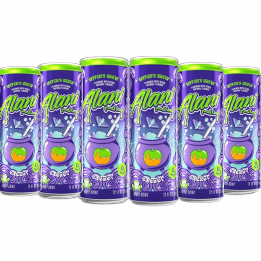 Alani Nu Energy Drink - Witch's Brew (6 Drinks, 12 Fl. Oz. Each)