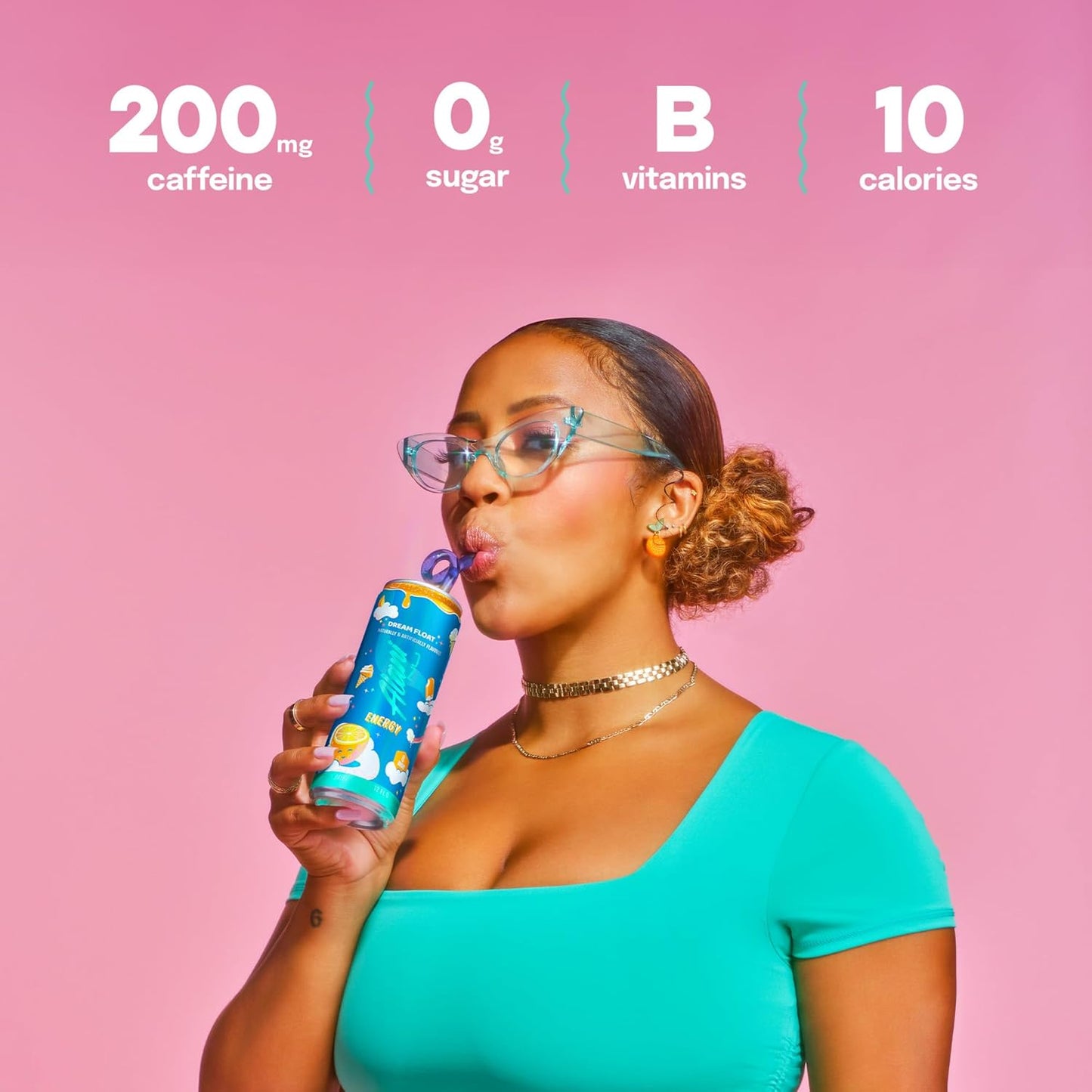 Alani Nu Energy Drink - Dream Float ( 24 Drinks , 12 Fl Oz. Each)