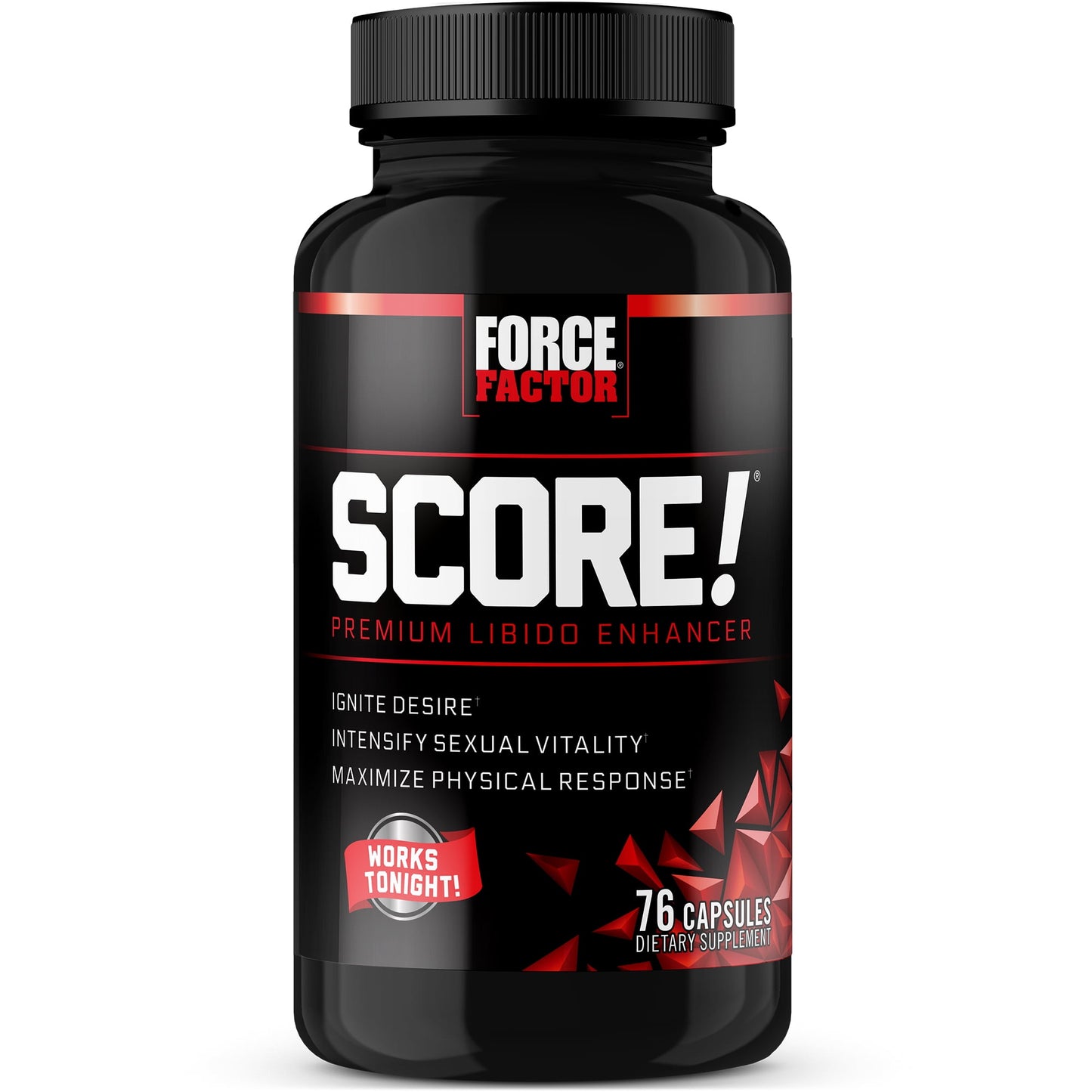 Force Factor - SCORE! Libido Enhancer for Men with L-Citrulline, 76 Capsules