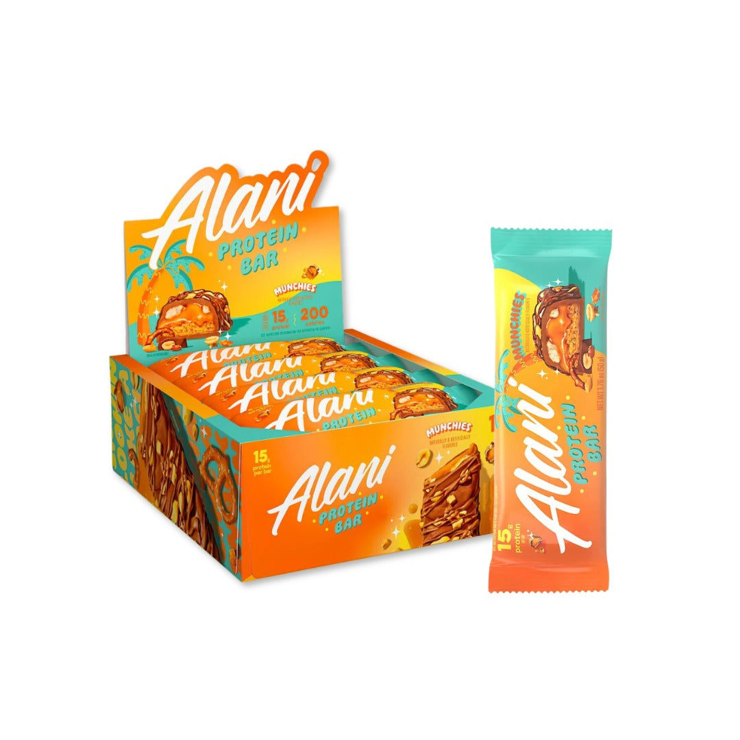 Alani Nu Protein Bar - Munchies (12 Bars)