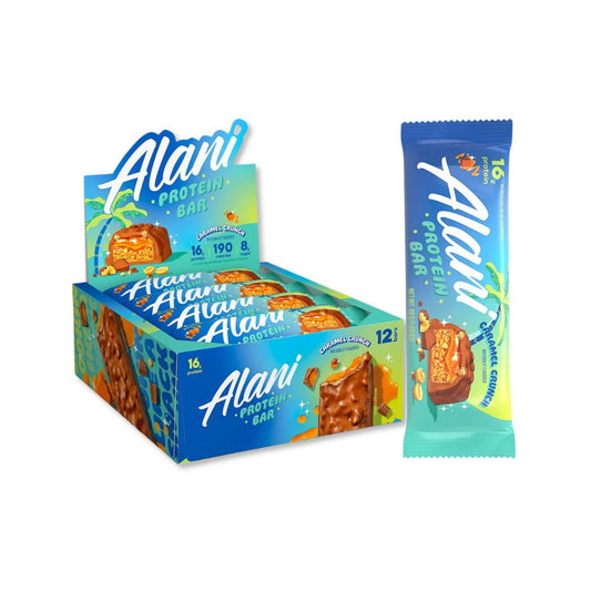 Alani Nu Protein Bar - Caramel Crunch (12 Bars)