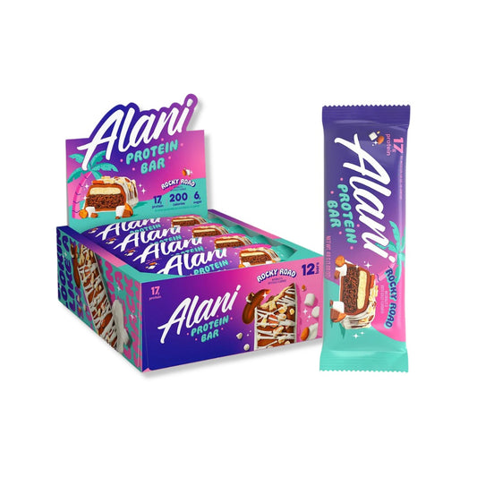 Alani Nu Protein Bar - Rocky Road (12 Bars)