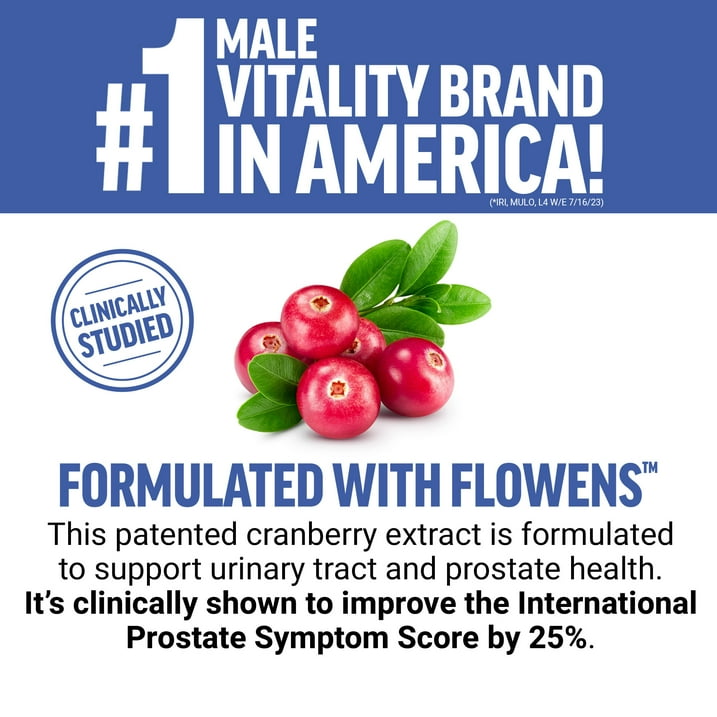 Force Factor - Prostate Advanced, Prostate Supplement for Men (180 Tablets)