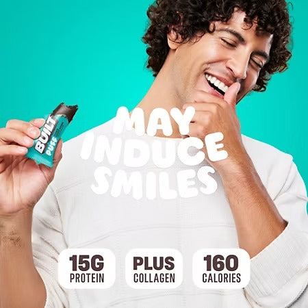 Built Puff Protein Bar - 15g Protein - Cookie Dough Chunk (12 Bars)