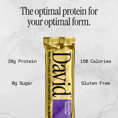 David Protein Bar – Blueberry Pie (12 Bars)