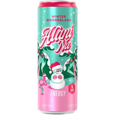 Alani Nu Energy Drink - Winter Wonderland (12 Drinks, 12 Fl. Oz. Each)