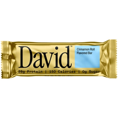 David Protein Bar – Cinnamon Roll (12 Bars)