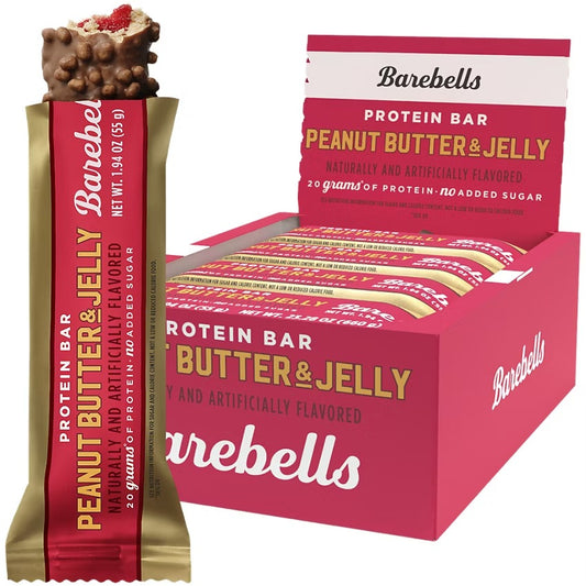 Barebells Protein Bar - 20g Protein (12 Bars)