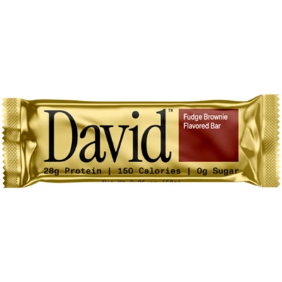David Protein Bar – Fudge Brownie (12 Bars)