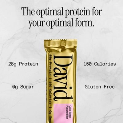 David Protein Bar – Cake Batter (12 Bars)