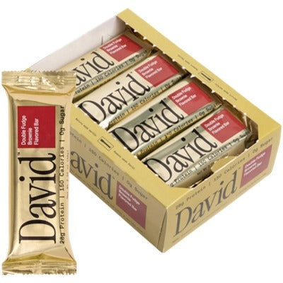 David Protein Bar – Fudge Brownie (12 Bars)