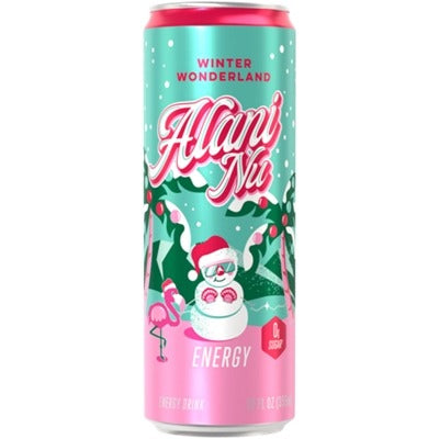 Alani Nu Energy Drink - Winter Wonderland (12 Drinks, 12 Fl. Oz. Each)