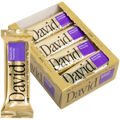 David Protein Bar – Blueberry Pie (12 Bars)
