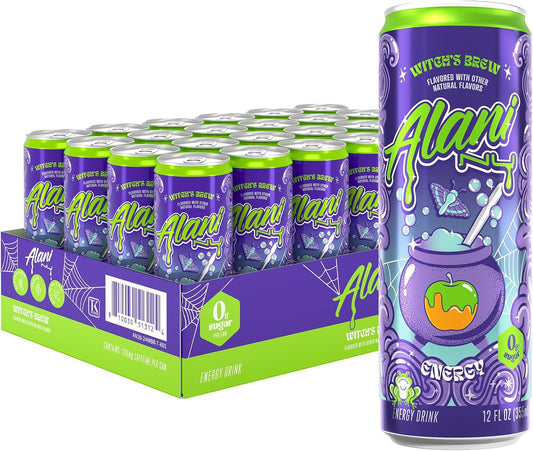 Alani Nu Energy Drink - Witch's Brew (24 Drinks, 12 Fl. Oz. Each)